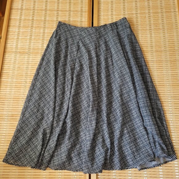 ANTHROPOLOGIE RANNA GILL Aven Midi Skirt - Picture 1 of 5
